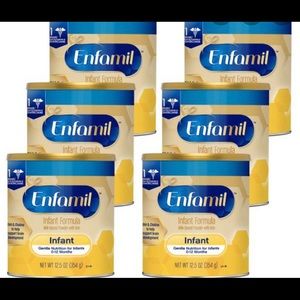 I have 7 cans of the milk! & 3 of the cereal!